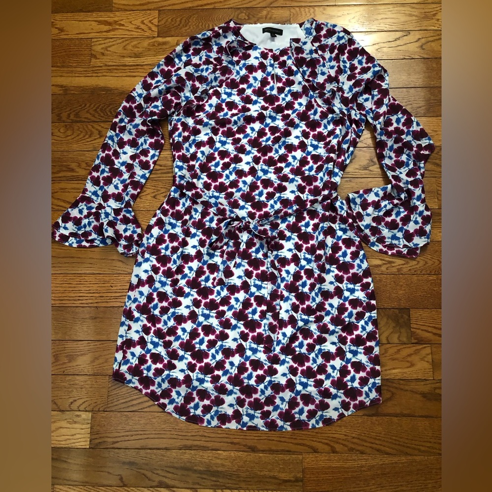 New XL tall banana republic ruffle sleeve dress new